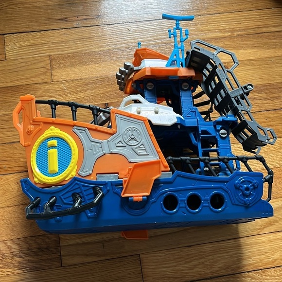 Imaginext deep sea rescue boat some signs of wear &  play see pics. - Picture 2 of 6